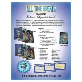 2024 Historic Autographs All-Time Greats Baseball Box