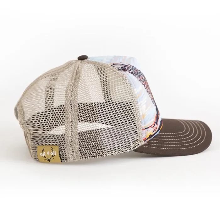 Abby Paffrath Trucker Red Tail Hawk