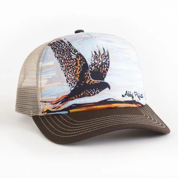 Abby Paffrath Trucker Red Tail Hawk