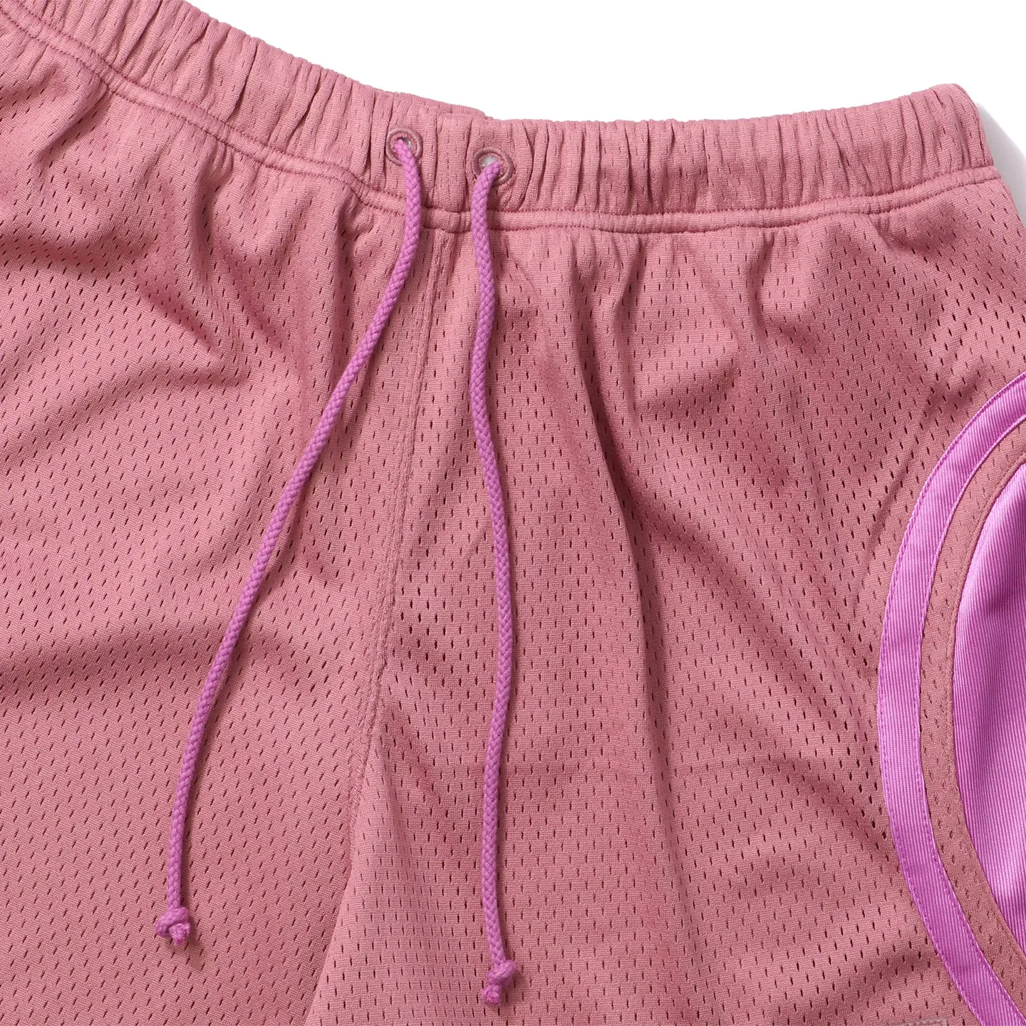 Abc 123 Mesh Satin Basketball Shorts