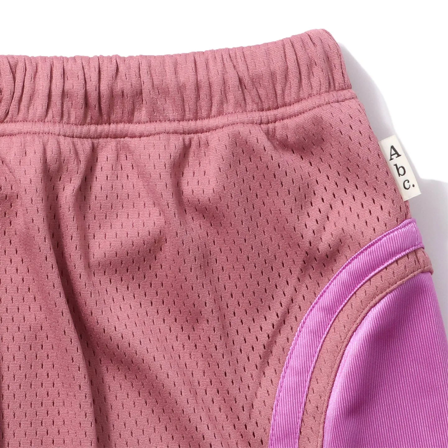 Abc 123 Mesh Satin Basketball Shorts