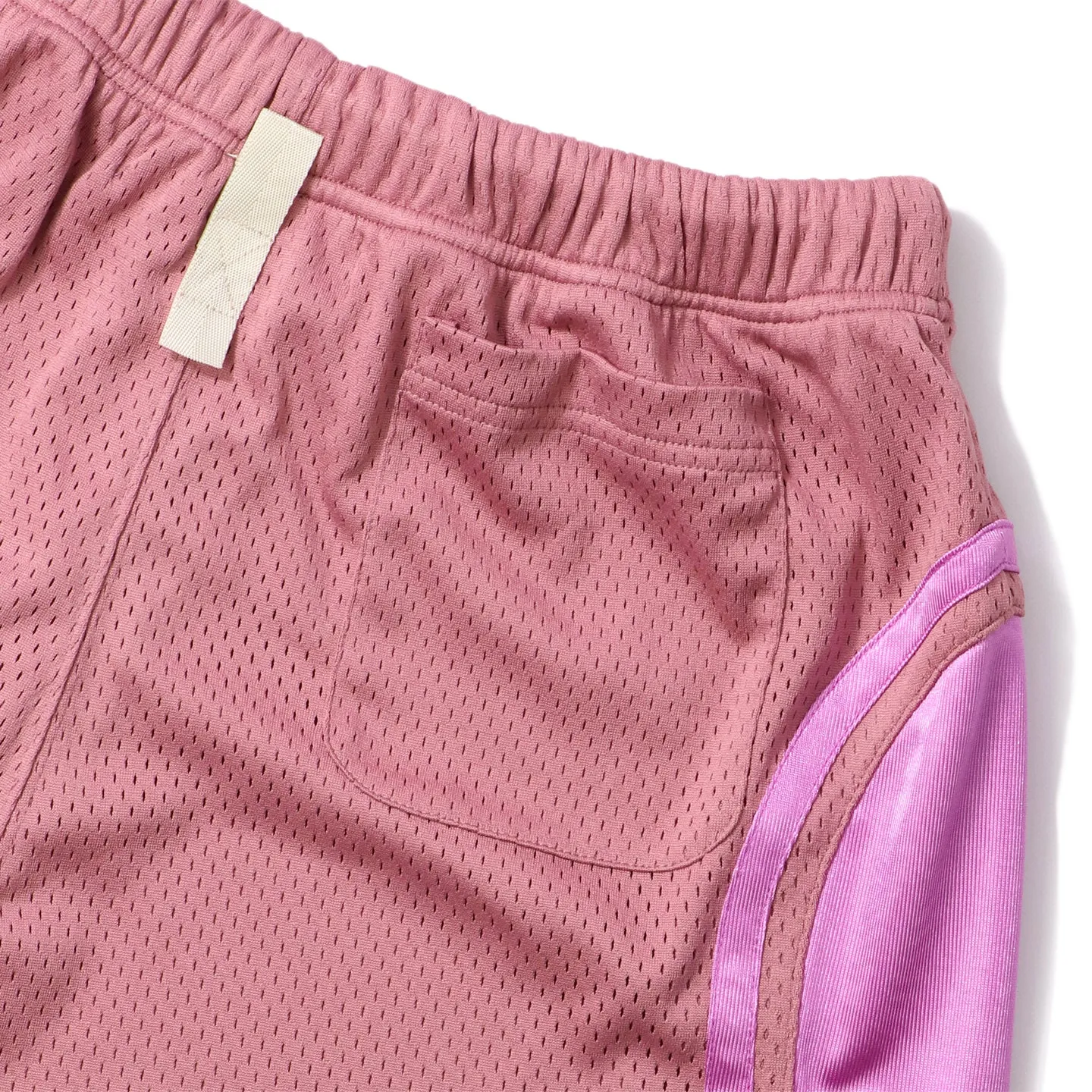 Abc 123 Mesh Satin Basketball Shorts