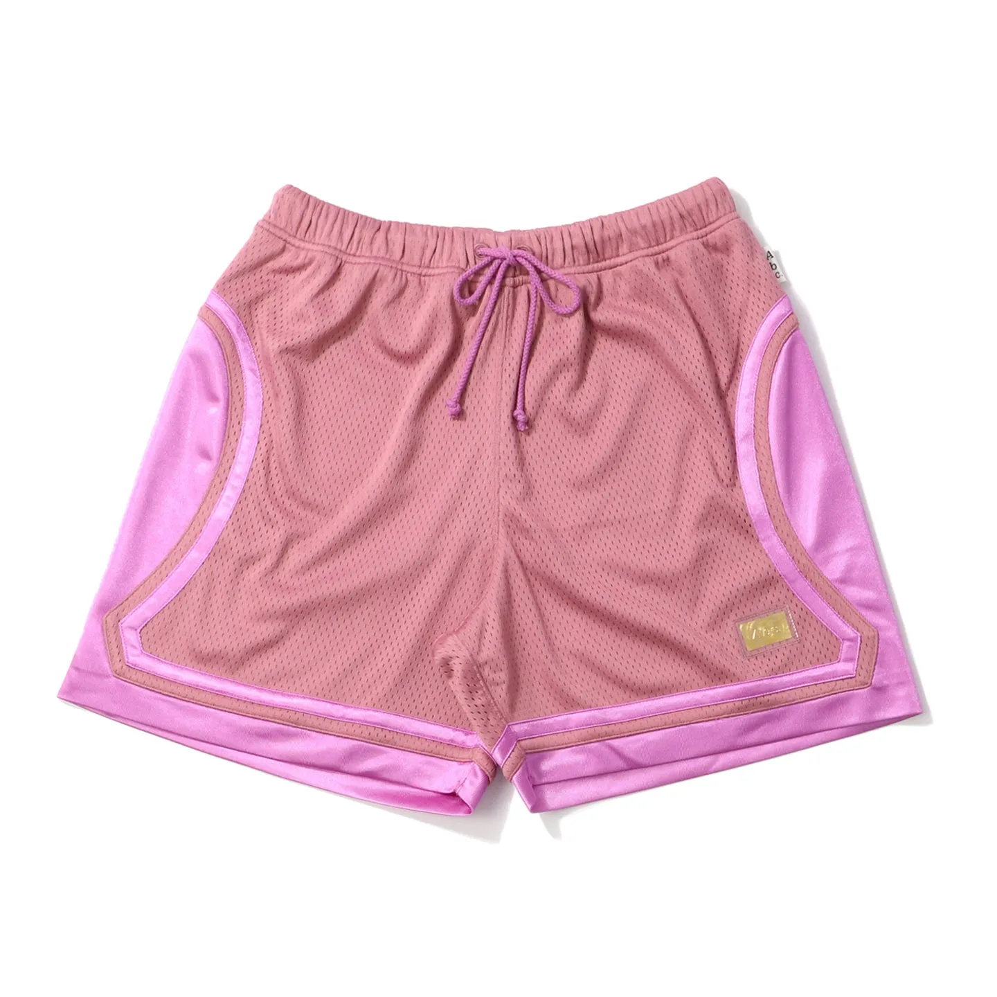Abc 123 Mesh Satin Basketball Shorts