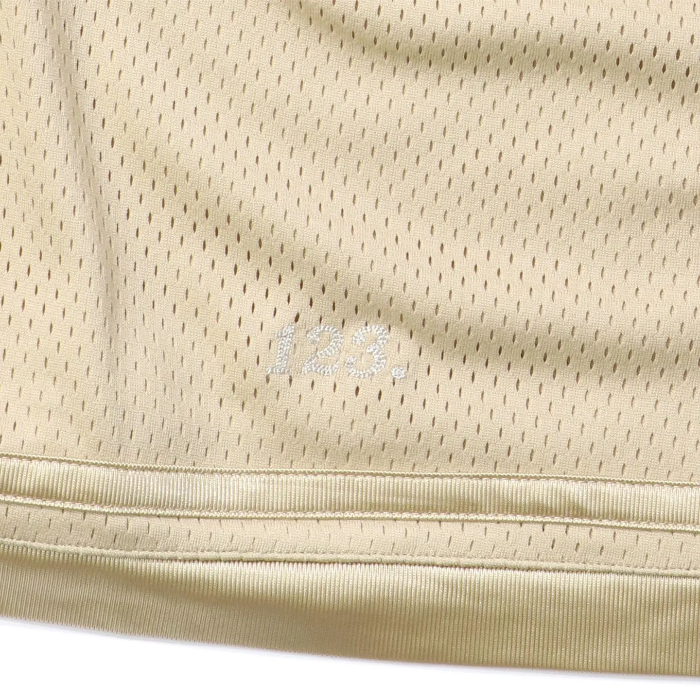 Abc 123 Mesh Satin Basketball Shorts