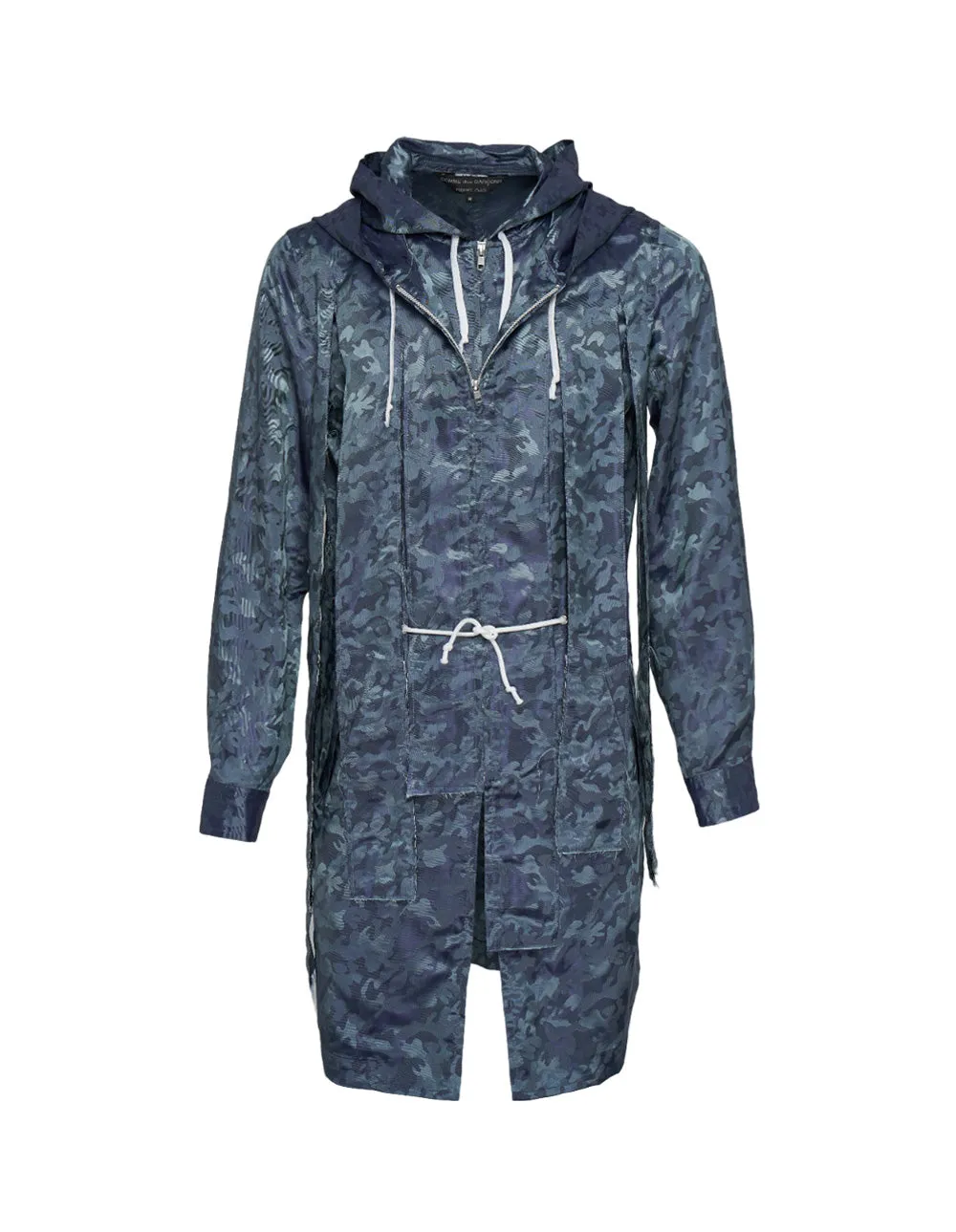 Acetate Rayon Jacquard Camo Jacket