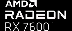 AMD Radeon™ RX 7600 8GB GDDR6