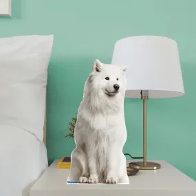 Animals: Samoyed Mini Cardstock Cutout - Stand Out