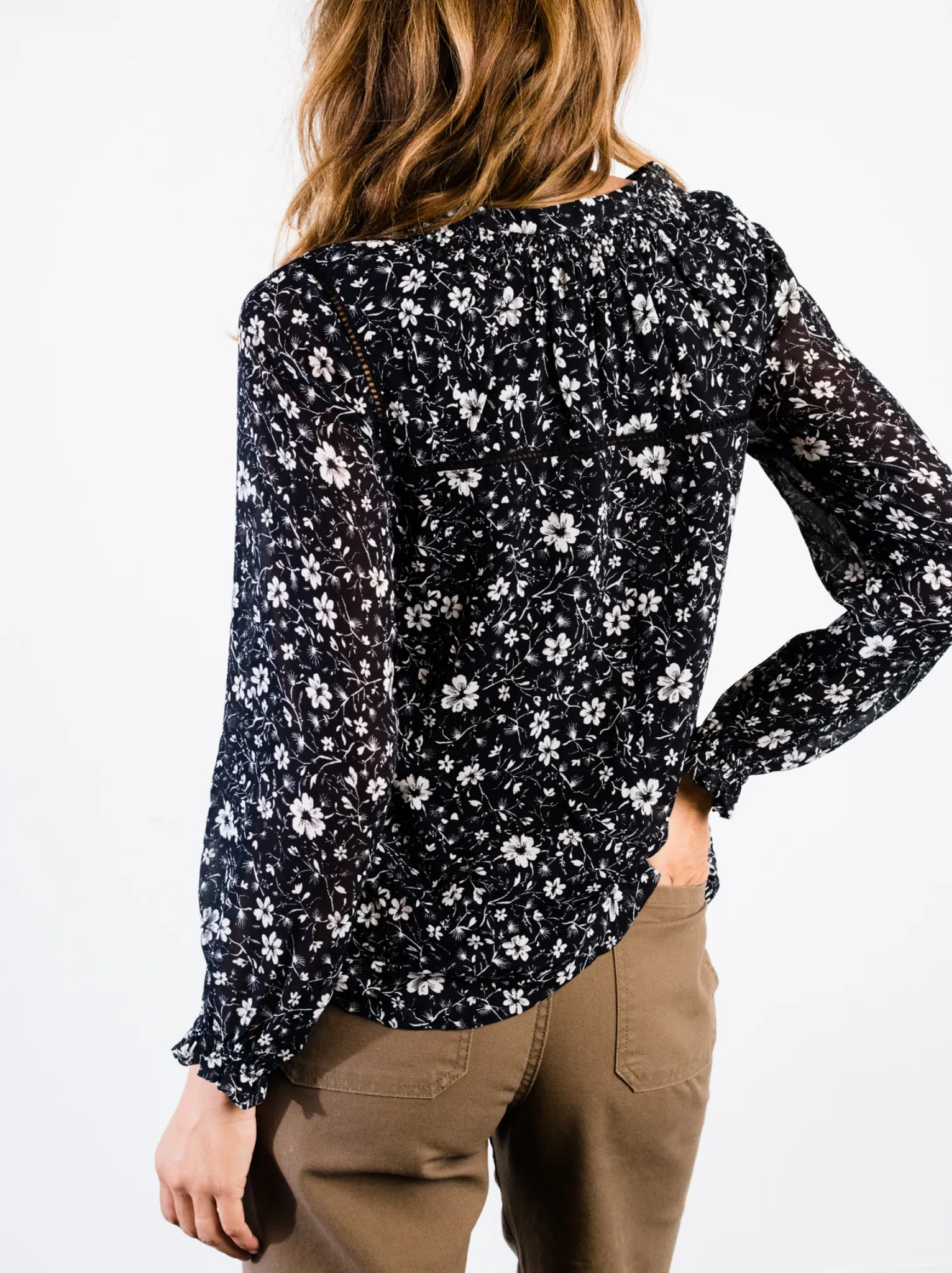 Annette Tie Blouse