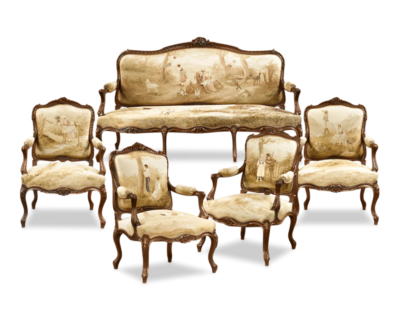 Aubusson Parlor Set