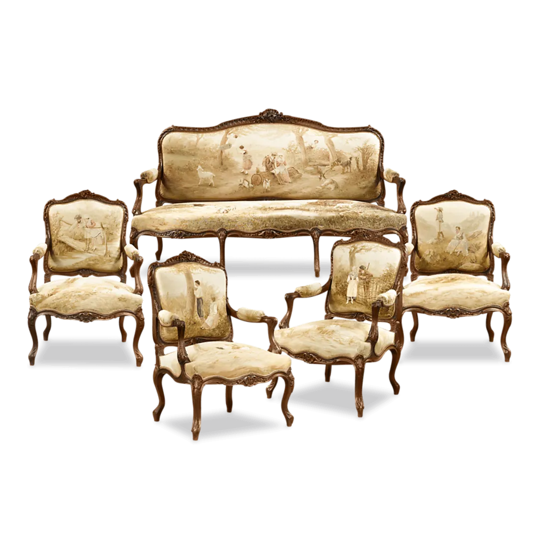 Aubusson Parlor Set