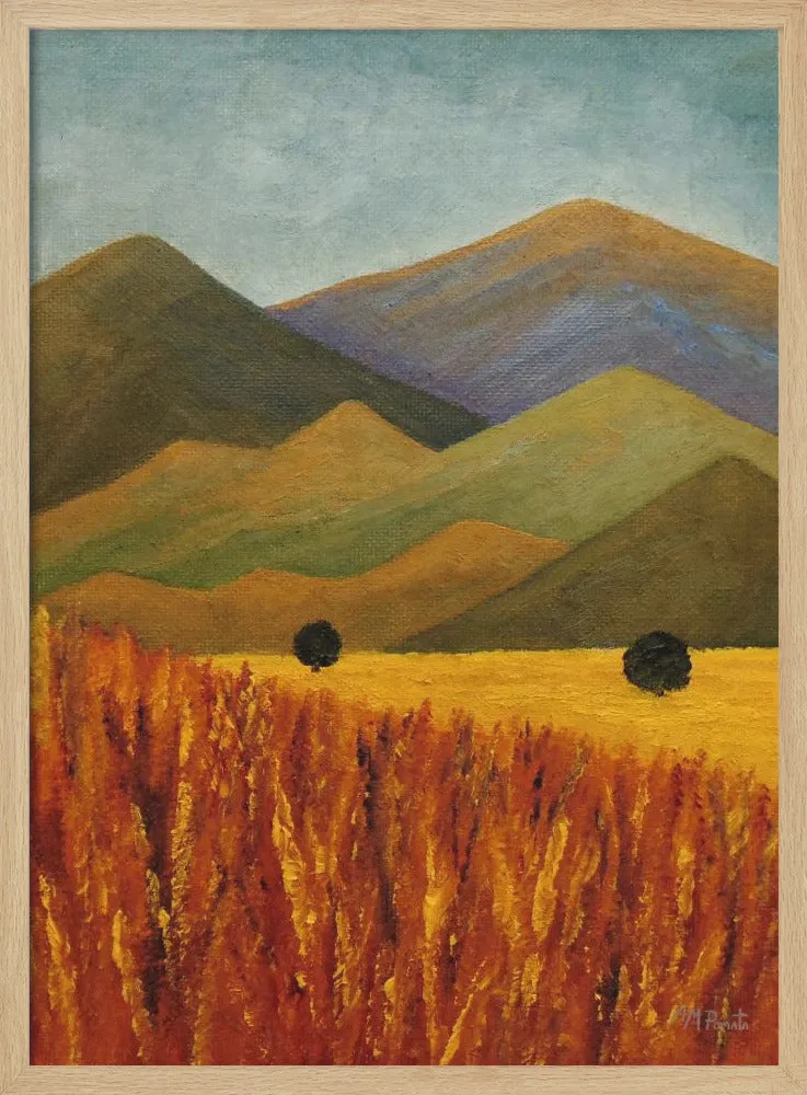 Before the Harvest - Stretched Canvas, Poster or Fine Art Print