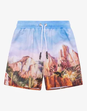 Blue Canyon Mesh Shorts