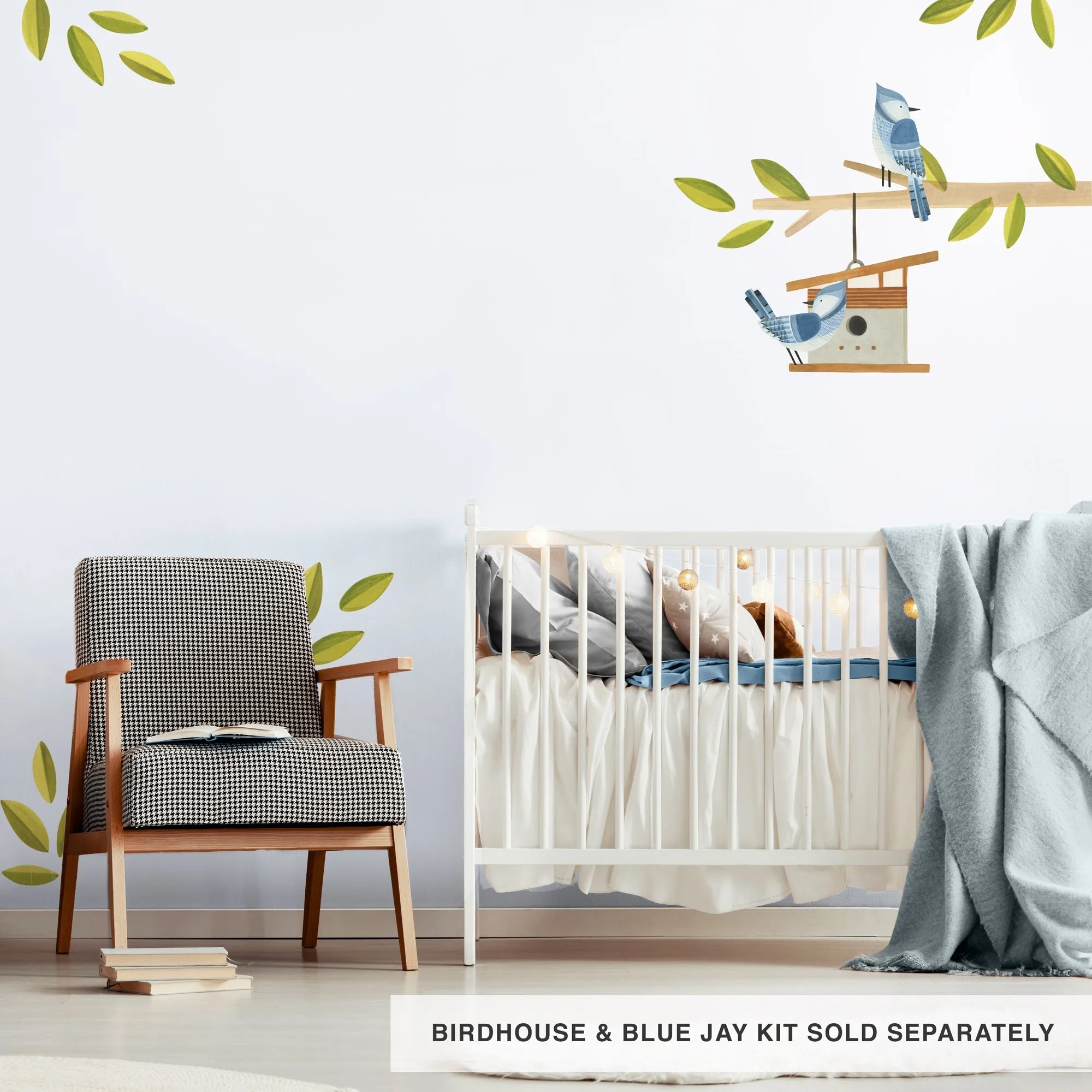 Blue Jay Wall Decal Set