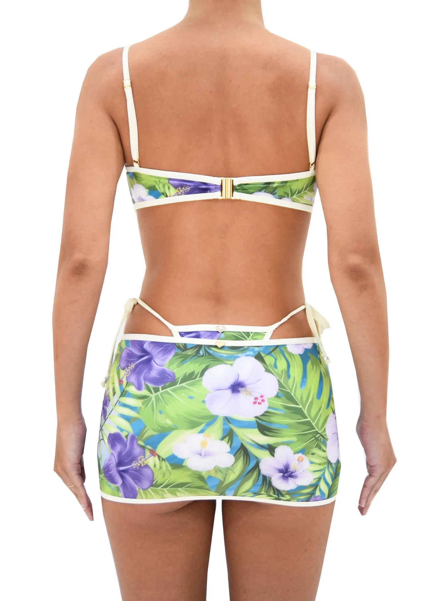 BONITA MINI SKIRT | LAS FLORES PRINT
