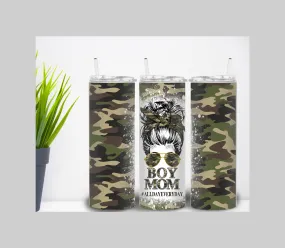 Camo Boy Mom 20 oz Tumbler