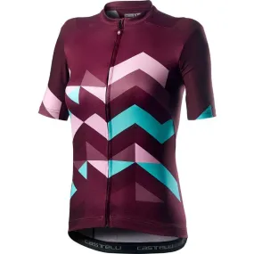 Castelli Women's Unlimited W Jersey - Sangria