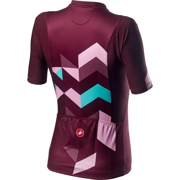 Castelli Women's Unlimited W Jersey - Sangria