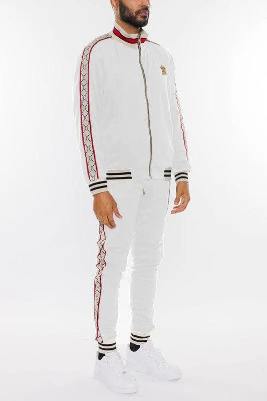 Cc Logo Track Jacket And Pant Set