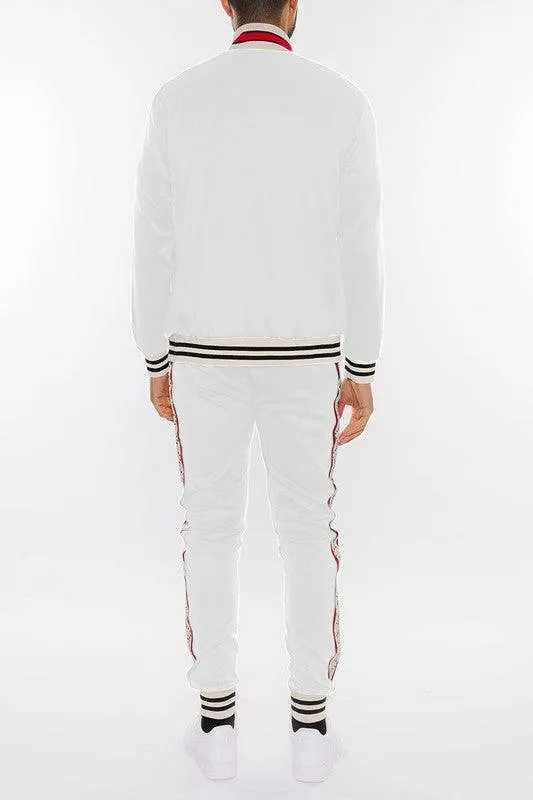 Cc Logo Track Jacket And Pant Set