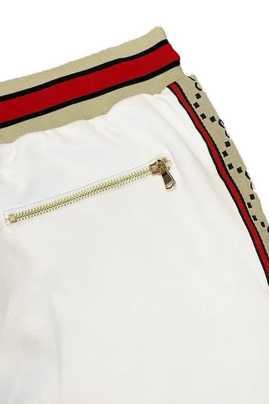 Cc Logo Track Jacket And Pant Set