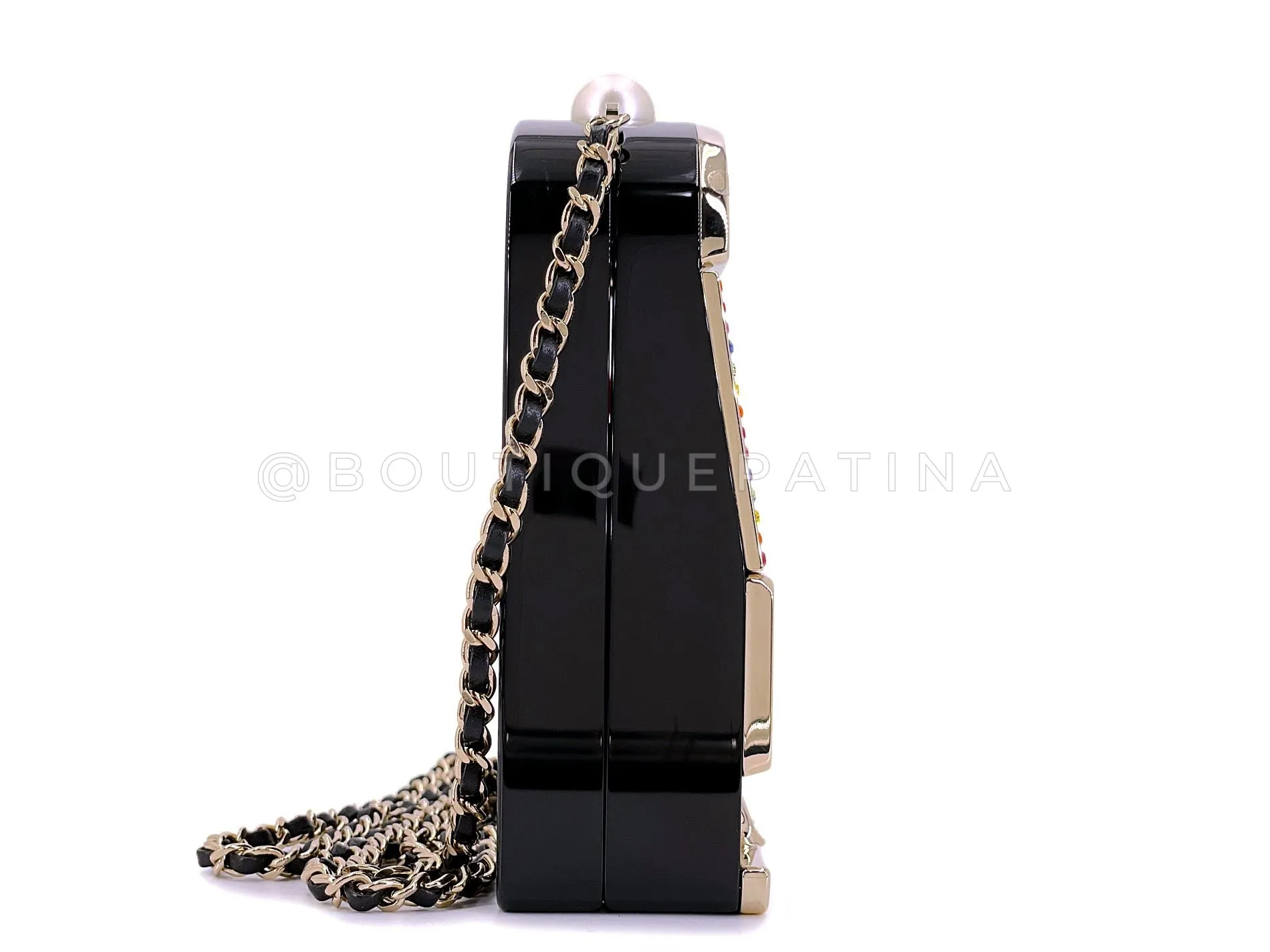 Chanel 23C Monaco Slot Machine Casino Minaudière Evening Clutch Bag  K2F