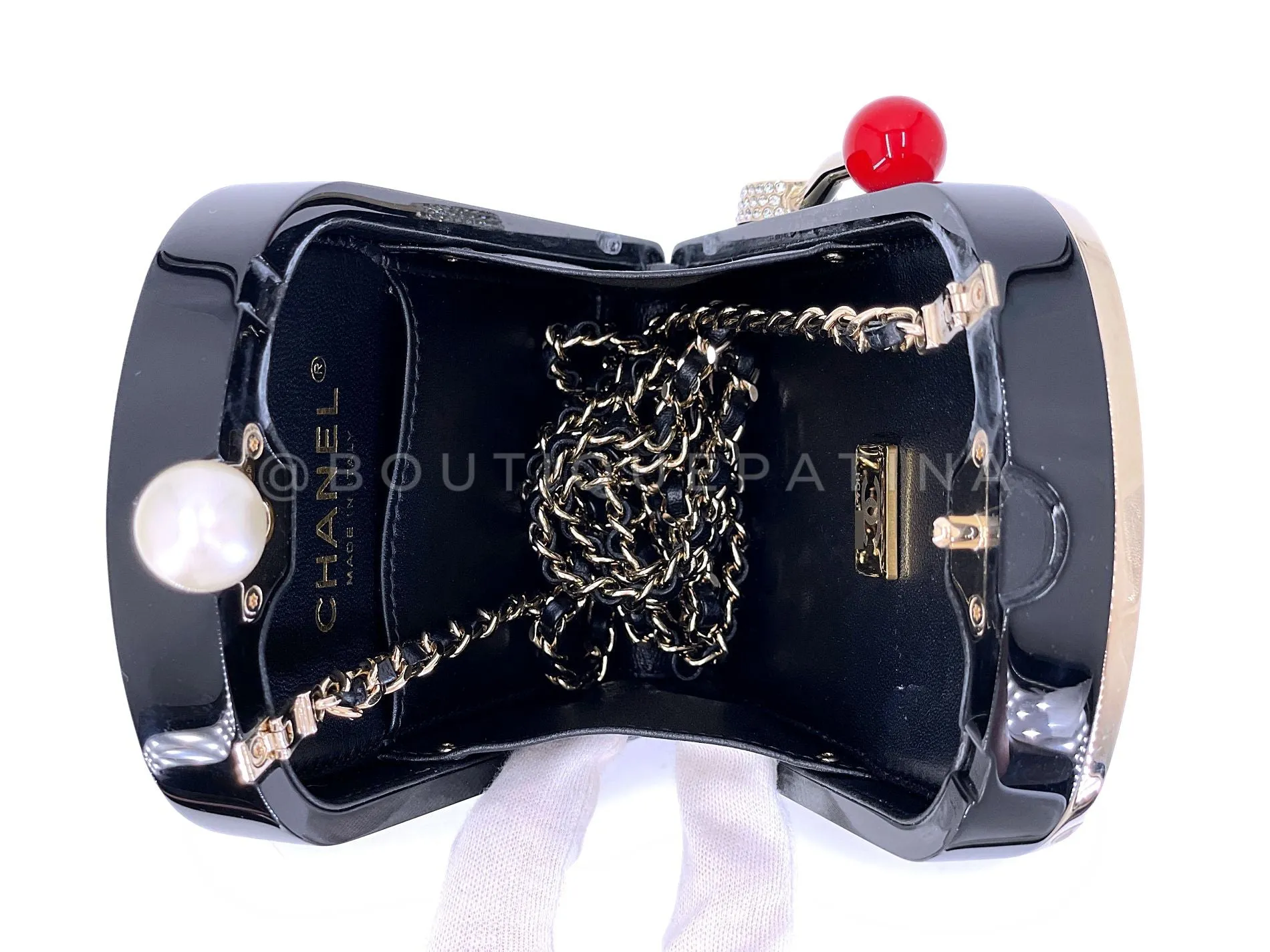 Chanel 23C Monaco Slot Machine Casino Minaudière Evening Clutch Bag  K2F