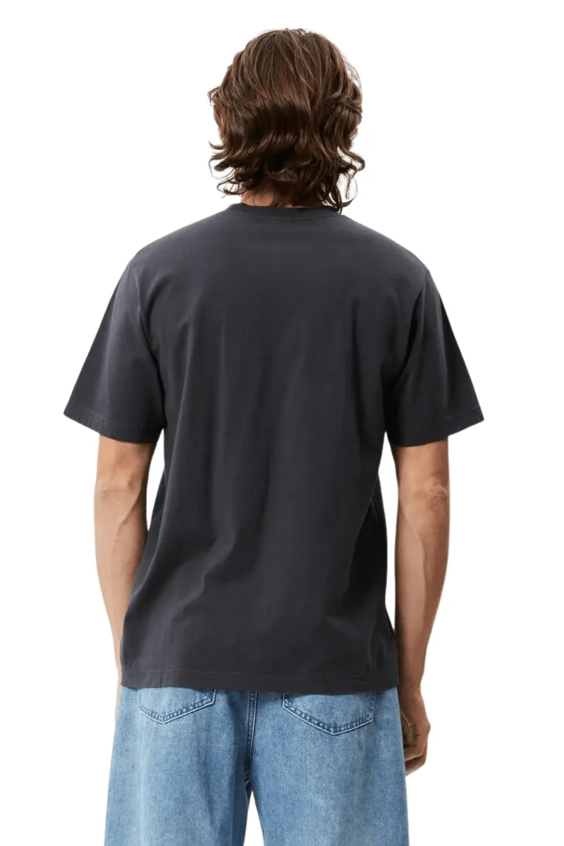 Charcoal Grooves Recycled Retro Fit Tee