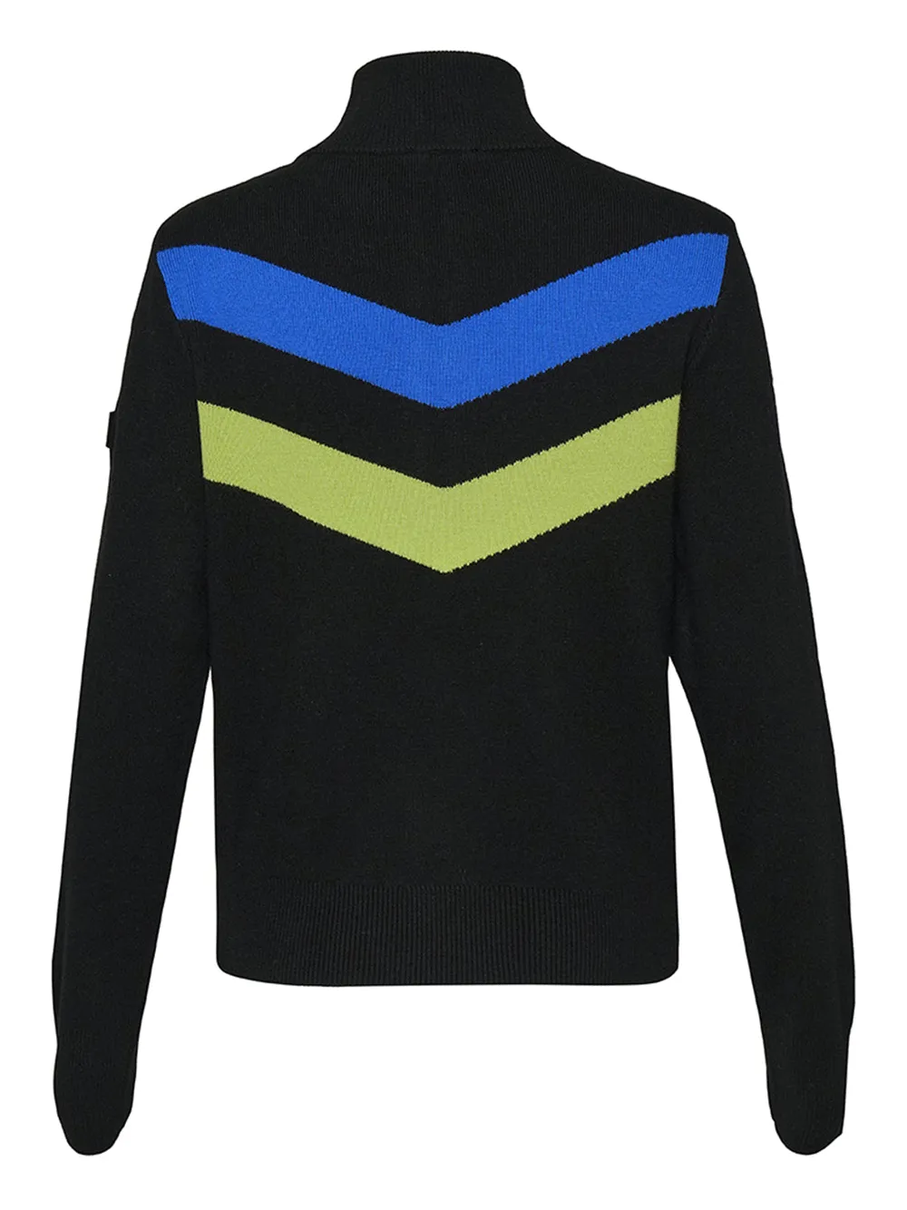Chevron Half Zip Sweater