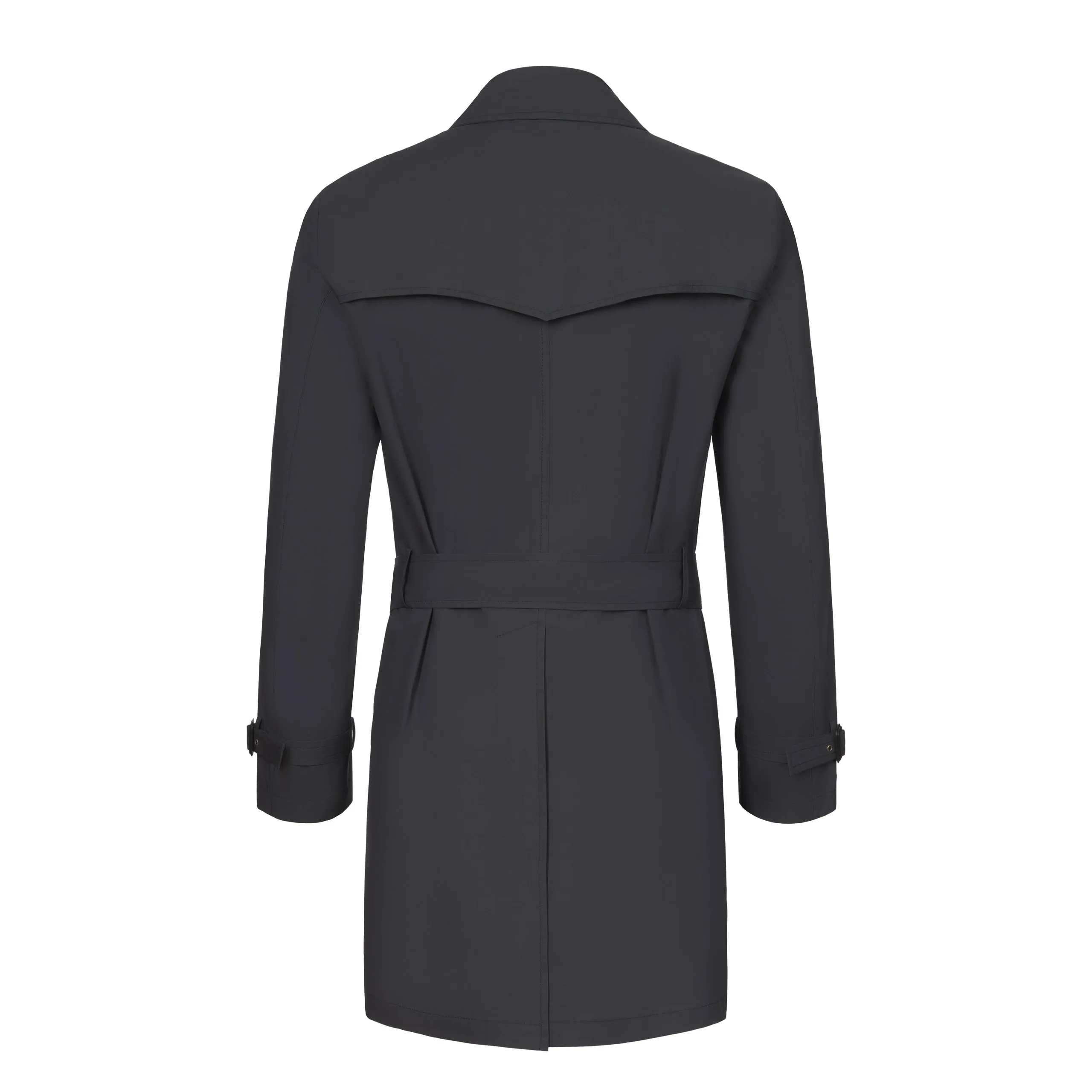 Classic Trench Coat in Space Blue