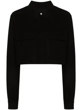 Cropped Outershirt Black
