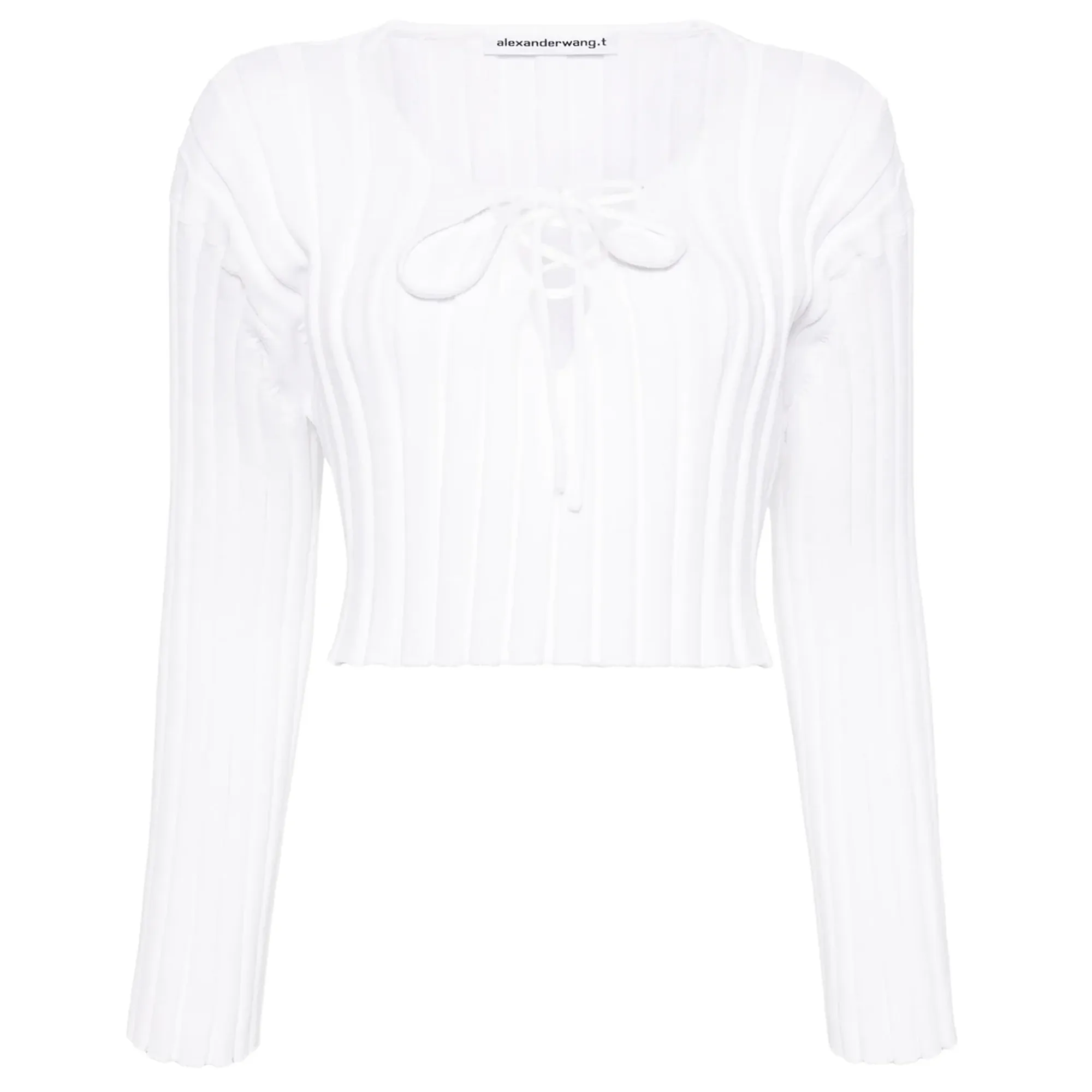 Cropped Pullover With Dropped Shoulder