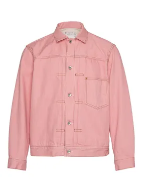 Denim Print Jacket