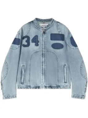 Denim Rider Jacket Vintage Blue