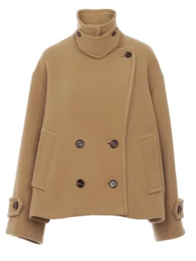 DOUBLE BREASTED LONG SLEEVED COAT