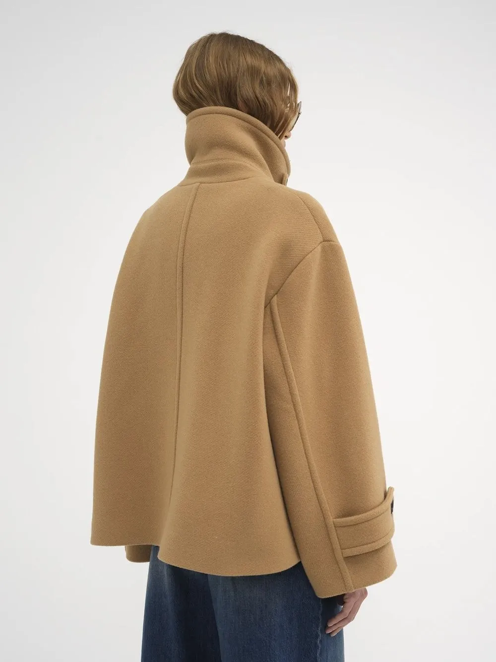 DOUBLE BREASTED LONG SLEEVED COAT