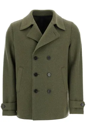 DOUBLE-BREASTED WOOLEN CABAN