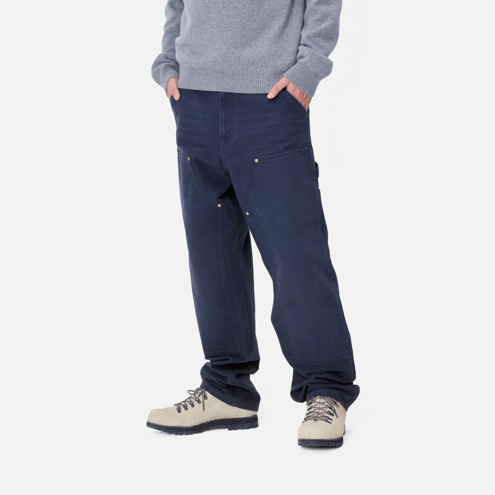 Double Knee Pant | Air Force Blue (aged canvas)
