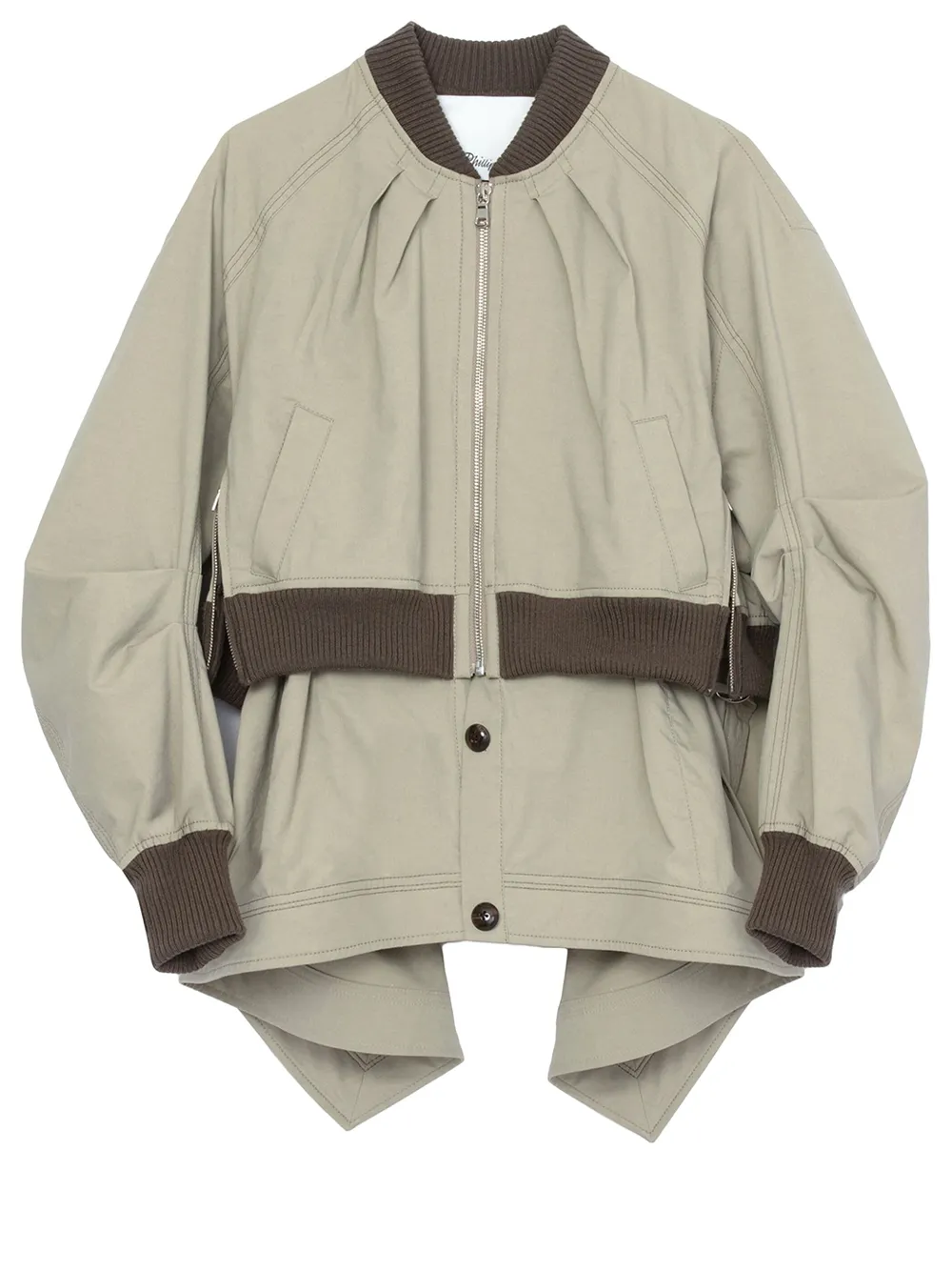 Double Layered Bomber Jacket