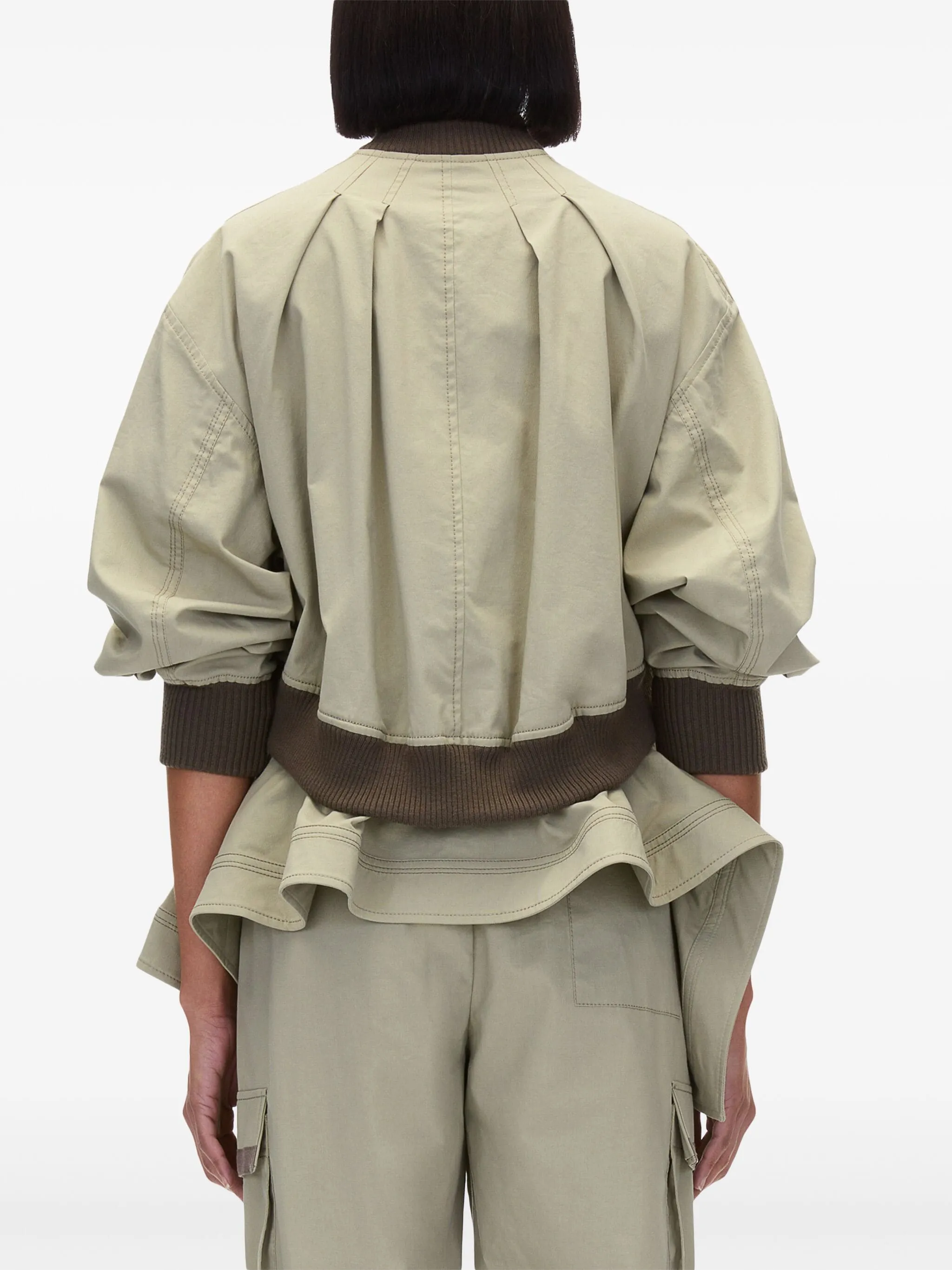 Double Layered Bomber Jacket