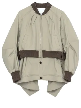 Double Layered Bomber Jacket