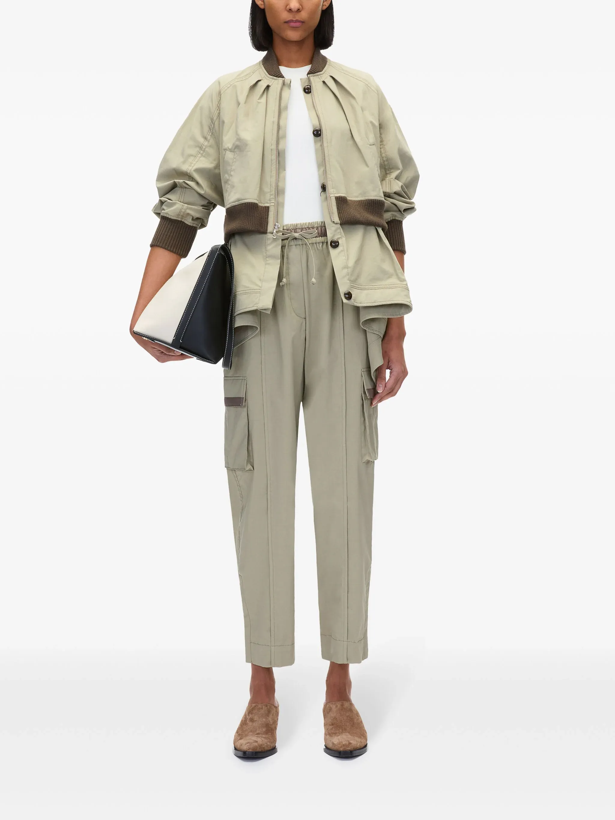 Double Layered Bomber Jacket