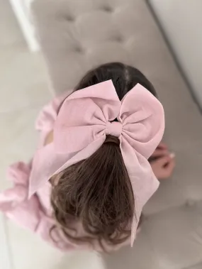 Dusty Pink Elegance Sailor Bow