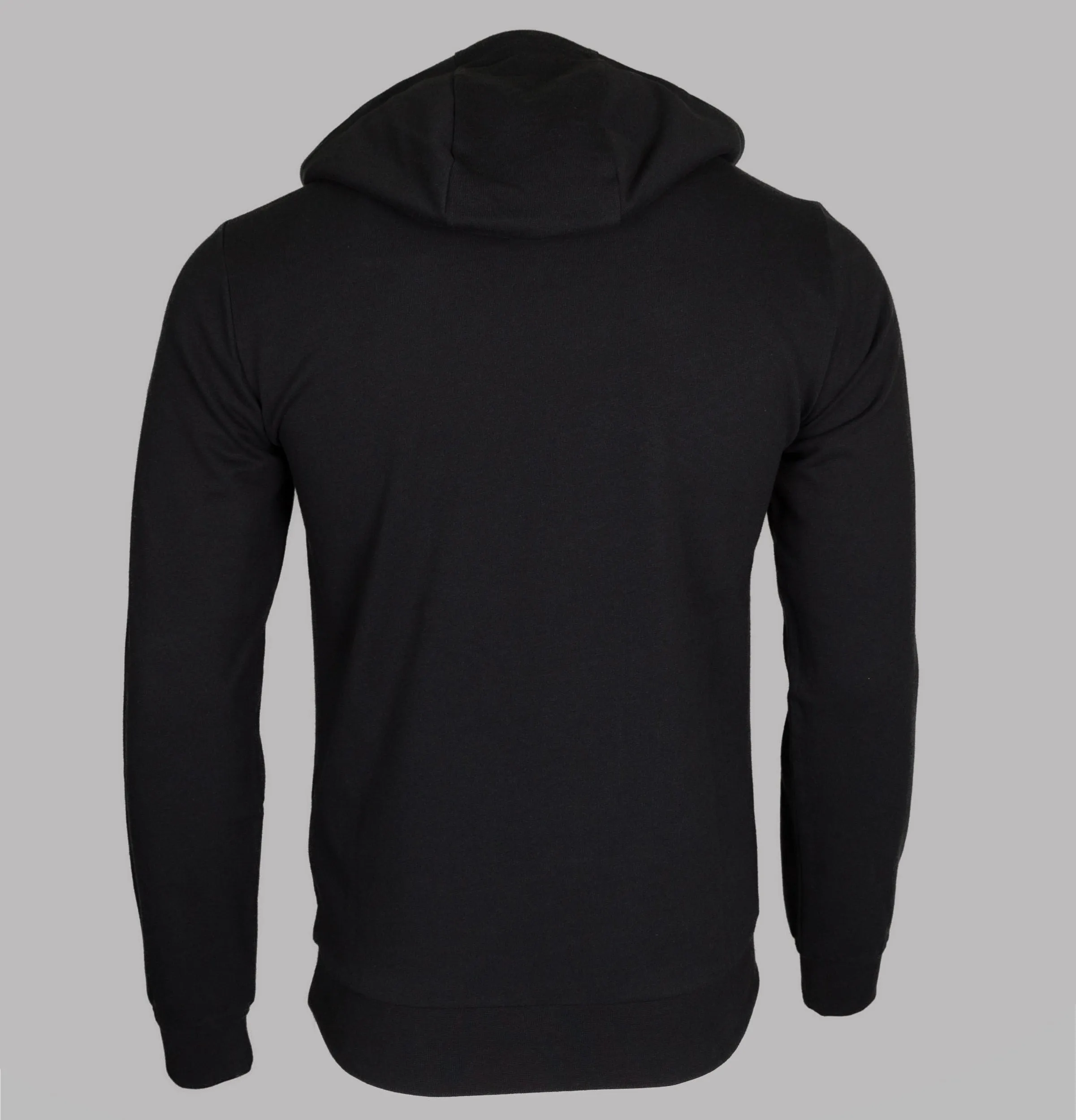 EA7 Iridescent Logo Hooded Sweatshirt Black