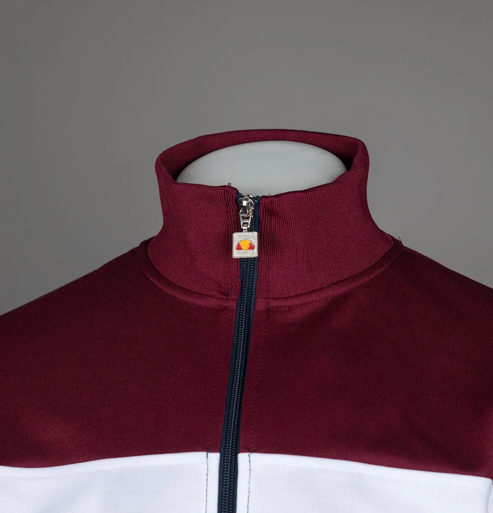 Ellesse Caprini Track Top Burgundy/Navy