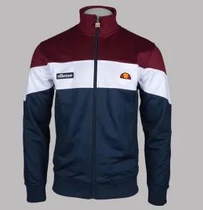 Ellesse Caprini Track Top Burgundy/Navy