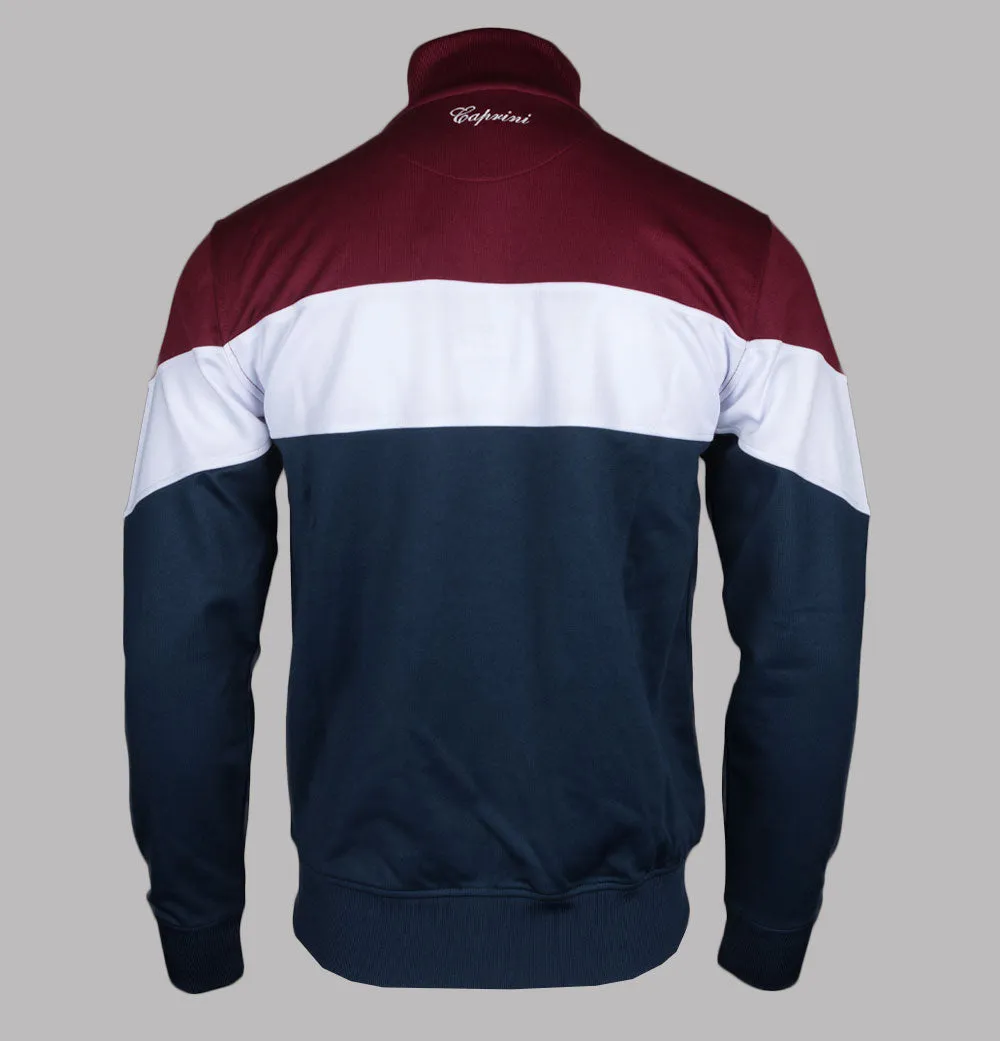 Ellesse Caprini Track Top Burgundy/Navy