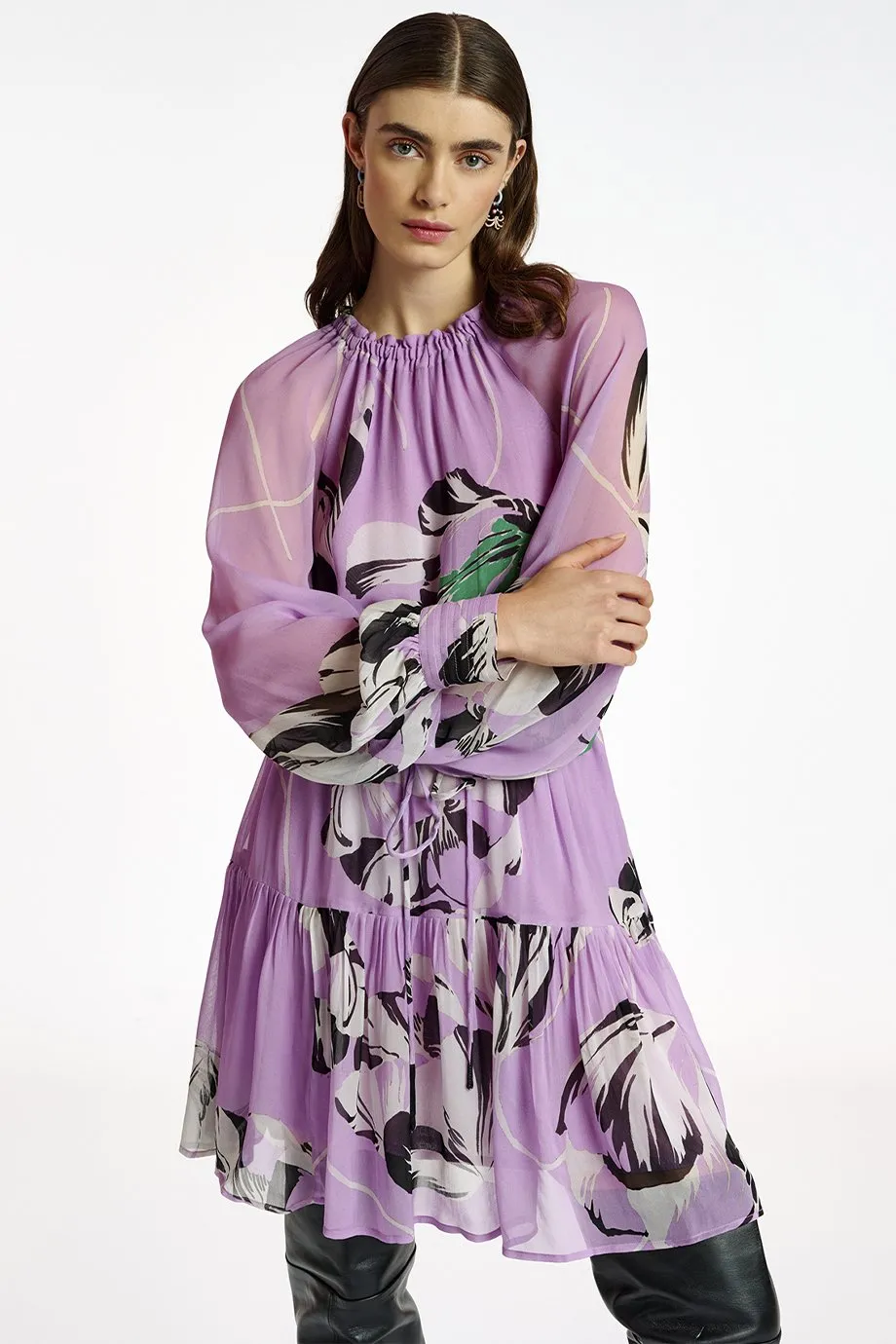 Essentiel Antwerp Aubrey Dress - Lilac