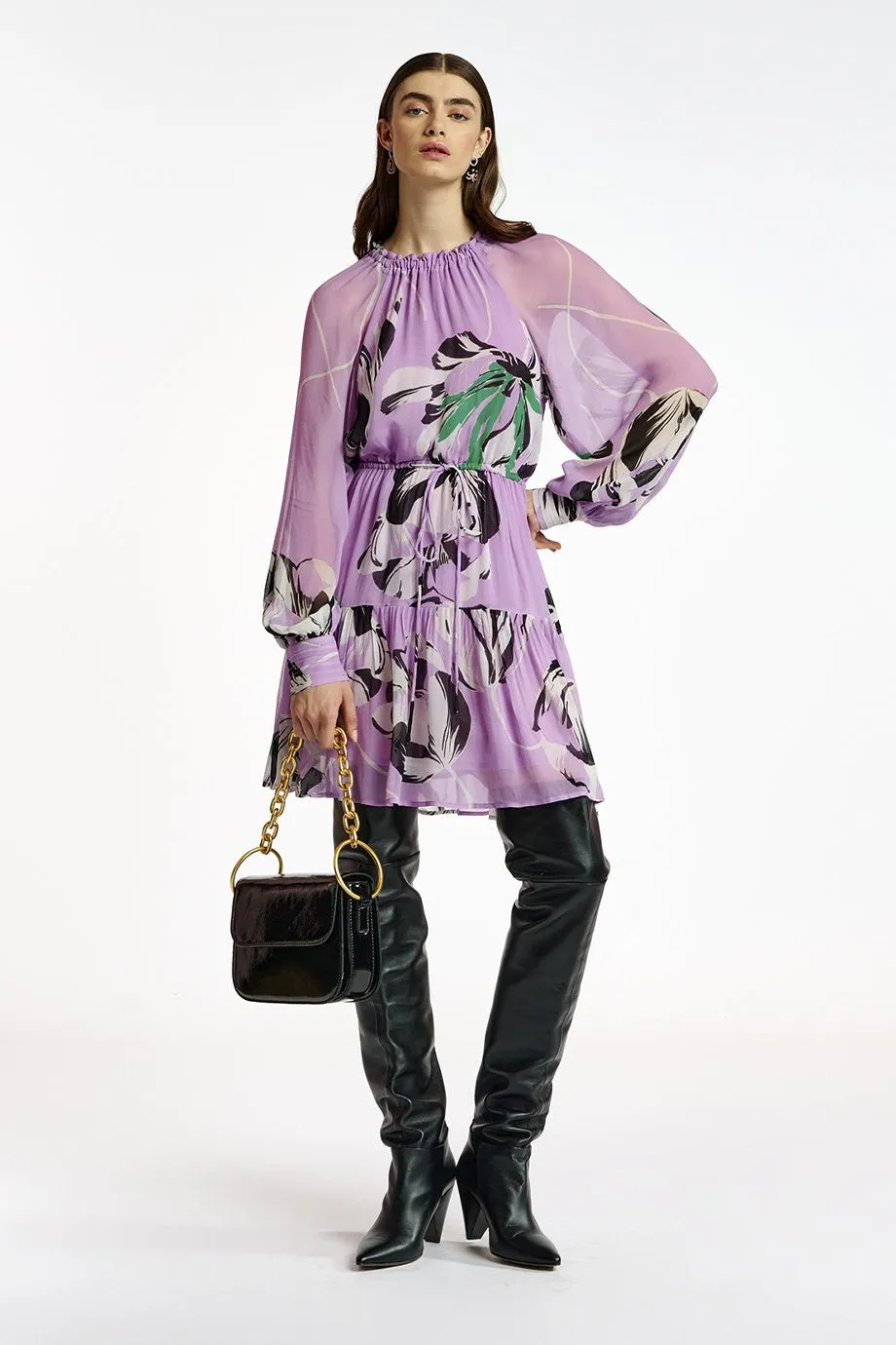Essentiel Antwerp Aubrey Dress - Lilac