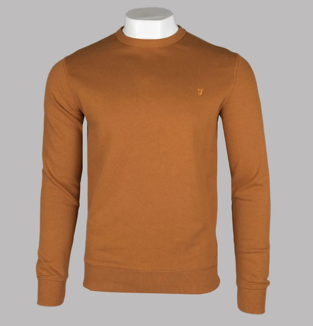 Farah Tim Sweatshirt Ochre