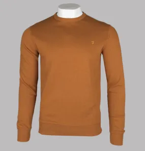 Farah Tim Sweatshirt Ochre